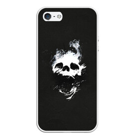Чехол для iPhone 5/5S матовый с принтом Невероятное зло в городе Новоалтайск, Силикон | Область печати: задняя сторона чехла, без боковых панелей | Тематика изображения на принте: destiny | evil | gamer | games | skull