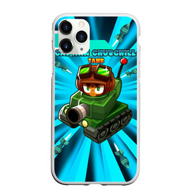 Чехол для iPhone 11 Pro матовый с принтом BTD6 Captain Churchill в городе Новоалтайск, Силикон |  | арсенал | камуфляж | капитан черчилль | сила | танк