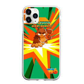 Чехол для iPhone 11 Pro Max матовый с принтом BTD6 Pat Fusty в городе Новоалтайск, Силикон |  | атака | ближний | бой | обезьянка | оглушение | пэт фасти | шар