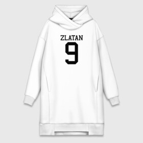 Платье-худи хлопок с принтом Zlatan 9 номер на груди в городе Новоалтайск,  |  | ac milan | fifa | il diavoli | rossoneri | soccer | uefa | zlatan ibrahimovic | дьяволы | златан ибрагимович | лига чемпионов | милан | сборная швеции | спорт | уефа | фифа | фк | футбол | футбол