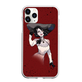 Чехол для iPhone 11 Pro матовый с принтом Resident Evil 8 Димитреску в городе Новоалтайск, Силикон |  | 8 | dimitresku | games | horror | new | resident evil | umbrella | vampire | village | альсина | альчина | брызги | вампир | деревня | димитреску | игра | лого | надпись | обитель зла | резидент | точки | хоррор | эвил