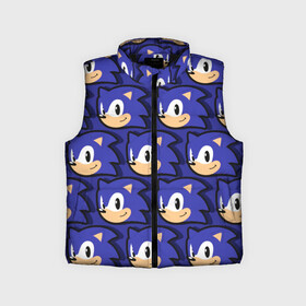 Детский жилет утепленный 3D с принтом Sonic pattern в городе Новоалтайск,  |  | Тематика изображения на принте: sonic | доктор эггман | ёж | ёж шедоу | ехидна наклз | майлз прауэр | соник | тейлз | эми роуз