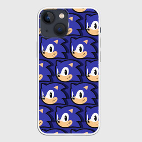 Чехол для iPhone 13 mini с принтом Sonic pattern в городе Новоалтайск,  |  | sonic | доктор эггман | ёж | ёж шедоу | ехидна наклз | майлз прауэр | соник | тейлз | эми роуз