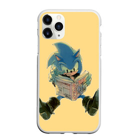 Чехол для iPhone 11 Pro матовый с принтом Соник с книжкой в городе Новоалтайск, Силикон |  | Тематика изображения на принте: sonic | доктор эггман | ёж | ёж шедоу | ехидна наклз | майлз прауэр | соник | тейлз | эми роуз