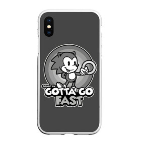 Чехол для iPhone XS Max матовый с принтом Retro Sonic в городе Новоалтайск, Силикон | Область печати: задняя сторона чехла, без боковых панелей | sonic | доктор эггман | ёж | ёж шедоу | ехидна наклз | майлз прауэр | соник | тейлз | эми роуз