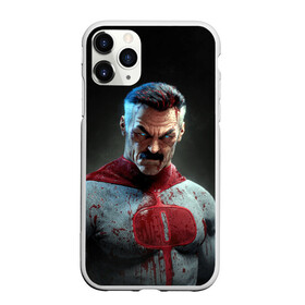 Чехол для iPhone 11 Pro Max матовый с принтом Омнимен в городе Новоалтайск, Силикон |  | Тематика изображения на принте: allen | invincible | omni man | omniman | superhero | алиен | аллен | инвинсибл | неуязвимый | омнимен | омнимэн | супергерои