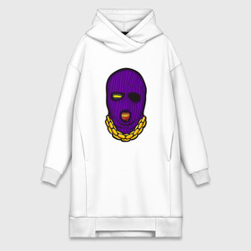 Платье-худи хлопок с принтом DaBaby Purple Mask в городе Новоалтайск,  |  | gangster | golden | mask | music | rappers