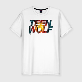 Мужская футболка хлопок Slim с принтом Teen Wolf в городе Новоалтайск, 92% хлопок, 8% лайкра | приталенный силуэт, круглый вырез ворота, длина до линии бедра, короткий рукав | alpha | beta | derek | derek hale | omega | scott | scott mccall | serial | stiles | stiles stilinski | teen wolf | wolf | бета | волк | волки | волчонок | дерек | дерек хейл | оборотень | оборотни | ольфа | омега | сериал | скотт | скотт макколл | стайлз