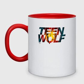 Кружка двухцветная с принтом Teen Wolf в городе Новоалтайск, керамика | объем — 330 мл, диаметр — 80 мм. Цветная ручка и кайма сверху, в некоторых цветах — вся внутренняя часть | Тематика изображения на принте: alpha | beta | derek | derek hale | omega | scott | scott mccall | serial | stiles | stiles stilinski | teen wolf | wolf | бета | волк | волки | волчонок | дерек | дерек хейл | оборотень | оборотни | ольфа | омега | сериал | скотт | скотт макколл | стайлз