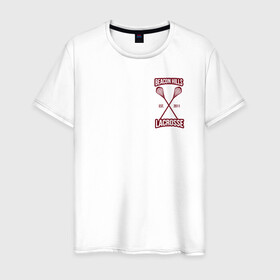 Мужская футболка хлопок с принтом Beacon Hills Lacrosse в городе Новоалтайск, 100% хлопок | прямой крой, круглый вырез горловины, длина до линии бедер, слегка спущенное плечо. | alpha | beta | derek | derek hale | omega | scott | scott mccall | serial | stiles | stiles stilinski | teen wolf | wolf | бета | волк | волки | волчонок | дерек | дерек хейл | оборотень | оборотни | ольфа | омега | сериал | скотт | скотт макколл | стайлз
