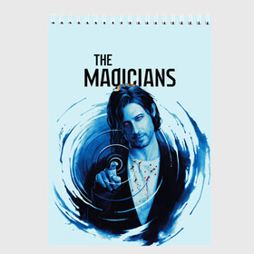 Скетчбук с принтом The Magicians в городе Новоалтайск, 100% бумага
 | 48 листов, плотность листов — 100 г/м2, плотность картонной обложки — 250 г/м2. Листы скреплены сверху удобной пружинной спиралью | Тематика изображения на принте: coldwater | elliot | fillory | margo | quentin | quentin coldwater | the magicians | волшебники | квентин | марго | филлари | филлори | филори | эллиот