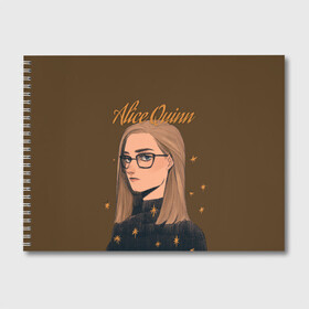 Альбом для рисования с принтом Alice Quinn в городе Новоалтайск, 100% бумага
 | матовая бумага, плотность 200 мг. | Тематика изображения на принте: coldwater | elliot | fillory | margo | quentin | quentin coldwater | the magicians | волшебники | квентин | марго | филлари | филлори | филори | эллиот