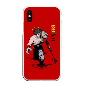 Чехол для iPhone XS Max матовый с принтом Hades в городе Новоалтайск, Силикон | Область печати: задняя сторона чехла, без боковых панелей | hades | zagreus | zagrey | древняя греция | загрей | логотипы игр | мифология | олимп | персонажи игр | хадес | хадис | хейдес | хейдс