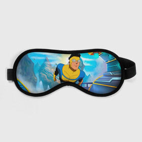 Маска для сна 3D с принтом Неуязвимый (Invincible) в городе Новоалтайск, внешний слой — 100% полиэфир, внутренний слой — 100% хлопок, между ними — поролон |  | damien darkblood | invincible | superman | марк грэйсон | мультсериал | неуязвимый | супергерой