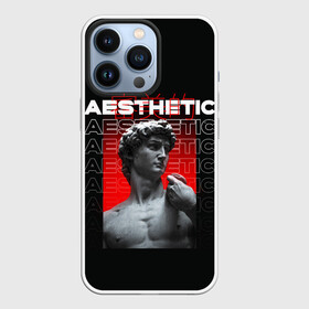Чехол для iPhone 13 Pro с принтом ЭСТЕТИЧЕСКИЙ   AESTHETIC в городе Новоалтайск,  |  | aesthetic | devid statue | градиент | давид | китайские иероглифы | статуя | эстетика. | эстетический