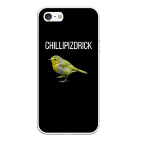 Чехол для iPhone 5/5S матовый с принтом CHILLIPIZDRICK в городе Новоалтайск, Силикон | Область печати: задняя сторона чехла, без боковых панелей | chill | птица | фразы | чил