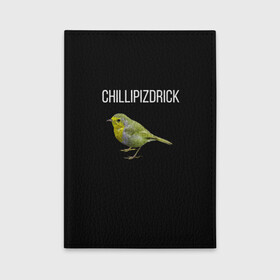 Обложка для автодокументов с принтом CHILLIPIZDRICK в городе Новоалтайск, натуральная кожа |  размер 19,9*13 см; внутри 4 больших “конверта” для документов и один маленький отдел — туда идеально встанут права | chill | птица | фразы | чил