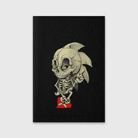Обложка для паспорта матовая кожа с принтом Sonic dead inside в городе Новоалтайск, натуральная матовая кожа | размер 19,3 х 13,7 см; прозрачные пластиковые крепления | Тематика изображения на принте: sonic | доктор эггман | ёж | ёж шедоу | ехидна наклз | майлз прауэр | соник | тейлз | эми роуз