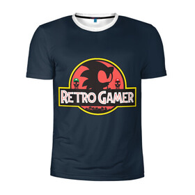 Мужская футболка 3D спортивная с принтом Retro Gamer в городе Новоалтайск, 100% полиэстер с улучшенными характеристиками | приталенный силуэт, круглая горловина, широкие плечи, сужается к линии бедра | mario | sonic | доктор эггман | ёж | ёж шедоу | ехидна наклз | майлз прауэр | марио | соник | тейлз | эми роуз