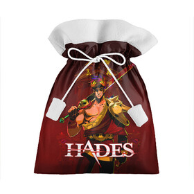Подарочный 3D мешок с принтом Zagreus Hades в городе Новоалтайск, 100% полиэстер | Размер: 29*39 см | Тематика изображения на принте: hades | roguelike | zagreus | бесконечные круги ада | загрей | компьютерная игра | мифология | сын аида