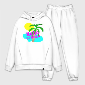 Мужской костюм хлопок OVERSIZE с принтом Hello summer в городе Новоалтайск,  |  | иностранные | лето | море | надписи | отдых | отпуск | пляж | путешествие | слова | солнце