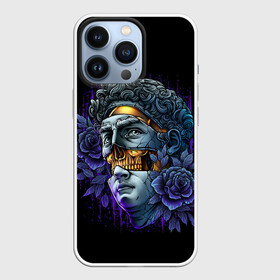 Чехол для iPhone 13 Pro с принтом David Skull в городе Новоалтайск,  |  | Тематика изображения на принте: adam | david | italia | michelangelo | neon | roses | skull | античность | архитектор | век | давид | древность | италия | итальянский | картина | микеланджело | мыслитель | неон | поэт | роза | скульптор | скульптура | статуя