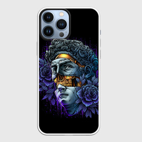 Чехол для iPhone 13 Pro Max с принтом David Skull в городе Новоалтайск,  |  | Тематика изображения на принте: adam | david | italia | michelangelo | neon | roses | skull | античность | архитектор | век | давид | древность | италия | итальянский | картина | микеланджело | мыслитель | неон | поэт | роза | скульптор | скульптура | статуя
