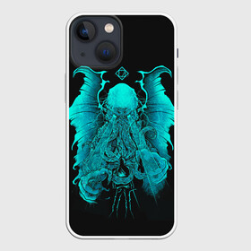 Чехол для iPhone 13 mini с принтом Зов Ктулху в городе Новоалтайск,  |  | ancient | azathoth | call | cthulhu | dagon | good | howard | hydra | lovecraft | luck | nyarlathotep | of | phillips | the | unknown | yog sothoth | азатот | гидра | говард | дагон | древний | зов | йог сотот | ктулху | лавкрафт | неведомый | ньярлатотеп