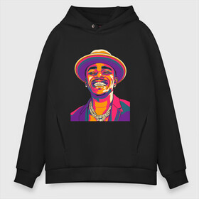 Мужское худи Oversize хлопок с принтом DaBaby Color в городе Новоалтайск, френч-терри — 70% хлопок, 30% полиэстер. Мягкий теплый начес внутри —100% хлопок | боковые карманы, эластичные манжеты и нижняя кромка, капюшон на магнитной кнопке | dababy | hiphop | music | rap | rapper | rockstar | usa | vinyl | граффити | диджей | мем | микрофон | музыка | рэп | рэпер | сша | хипхоп