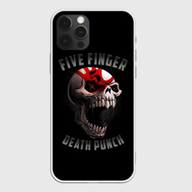 Чехол для iPhone 12 Pro Max с принтом Five Finger Death Punch | 5FDP в городе Новоалтайск, Силикон |  | 5fdp | america | death | ffdp | finger | five | hard | metal | music | punch | rock | skull | states | united | usa | америка | метал | музыка | рок | сша | хард | череп