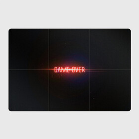 Магнитный плакат 3Х2 с принтом Game Over в городе Новоалтайск, Полимерный материал с магнитным слоем | 6 деталей размером 9*9 см | game | game over | games | neon | orers | over | press | press start | starts | игра | игра окончена | конец | надписи | надпись | нажмите старт | неон | окончено | старт