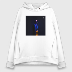 Женское худи Oversize хлопок с принтом SODA LUV VIVA LA VIDA в городе Новоалтайск, френч-терри — 70% хлопок, 30% полиэстер. Мягкий теплый начес внутри —100% хлопок | боковые карманы, эластичные манжеты и нижняя кромка, капюшон на магнитной кнопке | luv | mayot | melon | music | og buda | seemee | soda | sodaluv | бигасс | коми | лав | лого | логотип | лув | мелон | сода