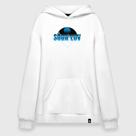 Худи SuperOversize хлопок с принтом SODA LUV в городе Новоалтайск, 70% хлопок, 30% полиэстер, мягкий начес внутри | карман-кенгуру, эластичная резинка на манжетах и по нижней кромке, двухслойный капюшон
 | luv | mayot | melon | music | og buda | seemee | soda | sodaluv | бигасс | коми | лав | лого | логотип | лув | мелон | сода