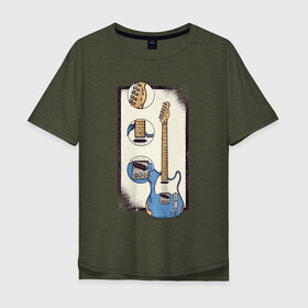 Мужская футболка хлопок Oversize с принтом Fender Telecaster в городе Новоалтайск, 100% хлопок | свободный крой, круглый ворот, “спинка” длиннее передней части | guitar | hendrix | jimmy | lake placid blue | metal | metall | rock | usa | америка | винтажная гитара | гитара | гитарист | джимми | легенда | метал | монтерей | музыка | музыкант | обладатель | рок н ролл | схема | сша | телекастер