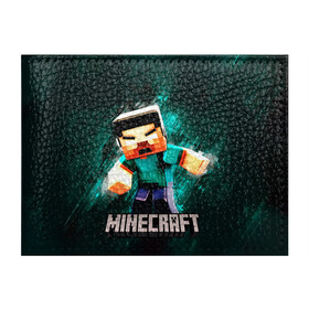 Обложка для студенческого билета с принтом MINECRAFT в городе Новоалтайск, натуральная кожа | Размер: 11*8 см; Печать на всей внешней стороне | Тематика изображения на принте: creeper | game | green | herobrine | kids | minecraft | детские | игры | компьютерные | крипер | майнкрафт | мобильные | персонаж | хиробрин