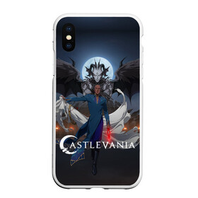 Чехол для iPhone XS Max матовый с принтом Castlevania Исаак в городе Новоалтайск, Силикон | Область печати: задняя сторона чехла, без боковых панелей | alucard | anime | blood | castlevania | death | demon | dracula | evil | isaac | monster | netflix | sypha belnades | trevor belmont | vampire | vlad tepes | алукард | аниме | вампир | влад цепеш | демон | дракула | зло | каслвания | кровь | монстр | нетф