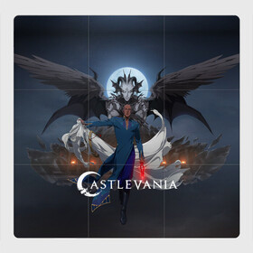 Магнитный плакат 3Х3 с принтом Castlevania Исаак в городе Новоалтайск, Полимерный материал с магнитным слоем | 9 деталей размером 9*9 см | alucard | anime | blood | castlevania | death | demon | dracula | evil | isaac | monster | netflix | sypha belnades | trevor belmont | vampire | vlad tepes | алукард | аниме | вампир | влад цепеш | демон | дракула | зло | каслвания | кровь | монстр | нетф