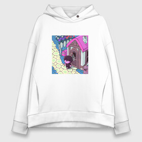 Женское худи Oversize хлопок с принтом Animal Crossing Art в городе Новоалтайск, френч-терри — 70% хлопок, 30% полиэстер. Мягкий теплый начес внутри —100% хлопок | боковые карманы, эластичные манжеты и нижняя кромка, капюшон на магнитной кнопке | animal crossing | game | games | анимал | играб игры | изабель | кросинг | кроссинг | мистер ресетти | том нук | энимал
