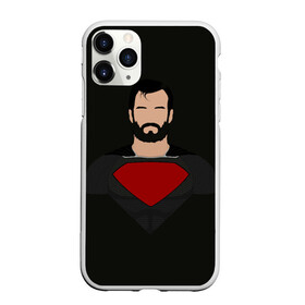 Чехол для iPhone 11 Pro матовый с принтом Кал Эл в городе Новоалтайск, Силикон |  | Тематика изображения на принте: dc comics | superman | кларк кент | лига справедливости | супермен