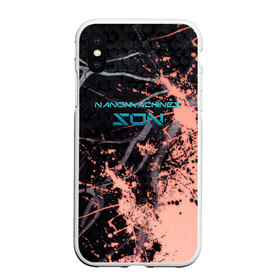 Чехол для iPhone XS Max матовый с принтом MGR - Nanomachines Son в городе Новоалтайск, Силикон | Область печати: задняя сторона чехла, без боковых панелей | armstrong | metal gear | metal gear rising | metal gear solid | mgr | mgs | nanomachines | nanomachines son | raiden | snake | steven armstrong | армстронг | мгр | мгс | метал гир | метал гир райзен | наномашины | наномашины сынок | райден