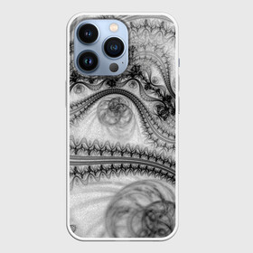 Чехол для iPhone 13 Pro с принтом Spilled ink Texture в городе Новоалтайск,  |  | abstraction | black | chaos | gray | ink | madness | pattern | tentacles | texture | vortex | waves | white | абстракция | безумие | белое | вихрь | волны | серый | текстура | узор | хаос | чернила | черное | щупальца