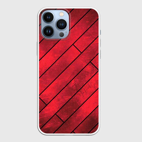 Чехол для iPhone 13 Pro Max с принтом Red Boards Texture в городе Новоалтайск,  |  | Тематика изображения на принте: attrition | boards | comic | dark | gloss | iron | light | metal | red | slabs | texture | wood | абстракция | глянец | дерево | доски | железо | картина | комикс | красный | линии | металл | паттерн | плиты | полосы | потертость | светлый