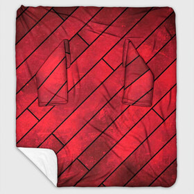 Плед с рукавами с принтом Red Boards Texture в городе Новоалтайск, 100% полиэстер | Закругленные углы, все края обработаны. Ткань не мнется и не растягивается. Размер 170*145 | attrition | boards | comic | dark | gloss | iron | light | metal | red | slabs | texture | wood | абстракция | глянец | дерево | доски | железо | картина | комикс | красный | линии | металл | паттерн | плиты | полосы | потертость | светлый
