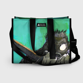 Сумка-шоппер 3D Dorohedoro Anime: в городе Новоалтайск, 100% полиэстер | застегивается на металлическую кнопку; внутренний карман застегивается на молнию. Стенки укреплены специальным мягким материалом, чтобы защитить содержимое от несильных ударов
 | anime | caiman | dorohedoro | kaiman | magician killer | manga | nikaido | noi | shin | аниме | дорохедоро | кайман | маги | магия | манга | никадо | нои | шин