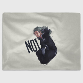 Плед 3D с принтом Noi в городе Новоалтайск, 100% полиэстер | закругленные углы, все края обработаны. Ткань не мнется и не растягивается | anime | caiman | dorohedoro | kaiman | magician killer | manga | nikaido | noi | shin | аниме | дорохедоро | кайман | маги | магия | манга | никадо | нои | шин