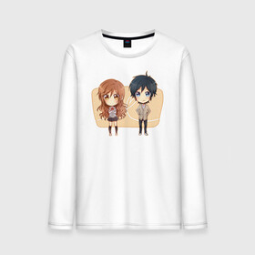 Мужской лонгслив хлопок с принтом horimiya в городе Новоалтайск, 100% хлопок |  | anime | horimiya | kawaii | manga | shoujo | shoujomanga | аниме | манга | хоримия