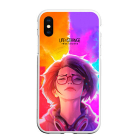 Чехол для iPhone XS Max матовый с принтом Life Is StrangeTrue Colors в городе Новоалтайск, Силикон | Область печати: задняя сторона чехла, без боковых панелей | алекс чен | аура | дар | хэйвен спрингс | эмпатия