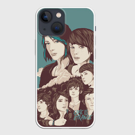Чехол для iPhone 13 mini с принтом Life Is Strange в городе Новоалтайск,  |  | Тематика изображения на принте: аркадия бэй | время | дружба | жизнь  странная штука | максин | рэйчел эмбер | торнадо | фотография | хлоя прайс | шторм