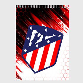 Скетчбук с принтом ATLETICO DE MADRID АТЛЕТИКО в городе Новоалтайск, 100% бумага
 | 48 листов, плотность листов — 100 г/м2, плотность картонной обложки — 250 г/м2. Листы скреплены сверху удобной пружинной спиралью | atletico madrid | fifa | football | football club. | sport | uefa | английская премьер лига | атлетико мадрид | лига финал | матч | спорт | уефа | финал | фифа | футбол | футбольный клуб