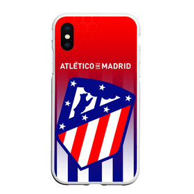 Чехол для iPhone XS Max матовый с принтом ATLETICO DE MADRID АТЛЕТИКО в городе Новоалтайск, Силикон | Область печати: задняя сторона чехла, без боковых панелей | atletico madrid | fifa | football | football club. | sport | uefa | английская премьер лига | атлетико мадрид | лига финал | матч | спорт | уефа | финал | фифа | футбол | футбольный клуб